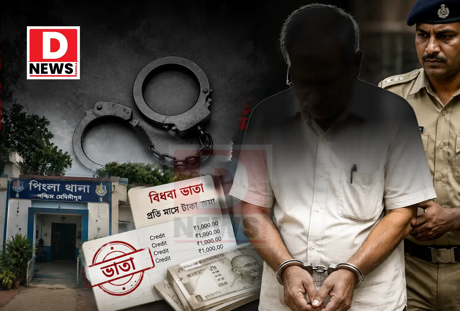 Pingla Arrest : বার্ধক্য ভাতার বদলে অ্যাকাউন্টে ঢুকছিল বিধবা ভাতা! পিংলার চিকিৎসক গ্রেফতার