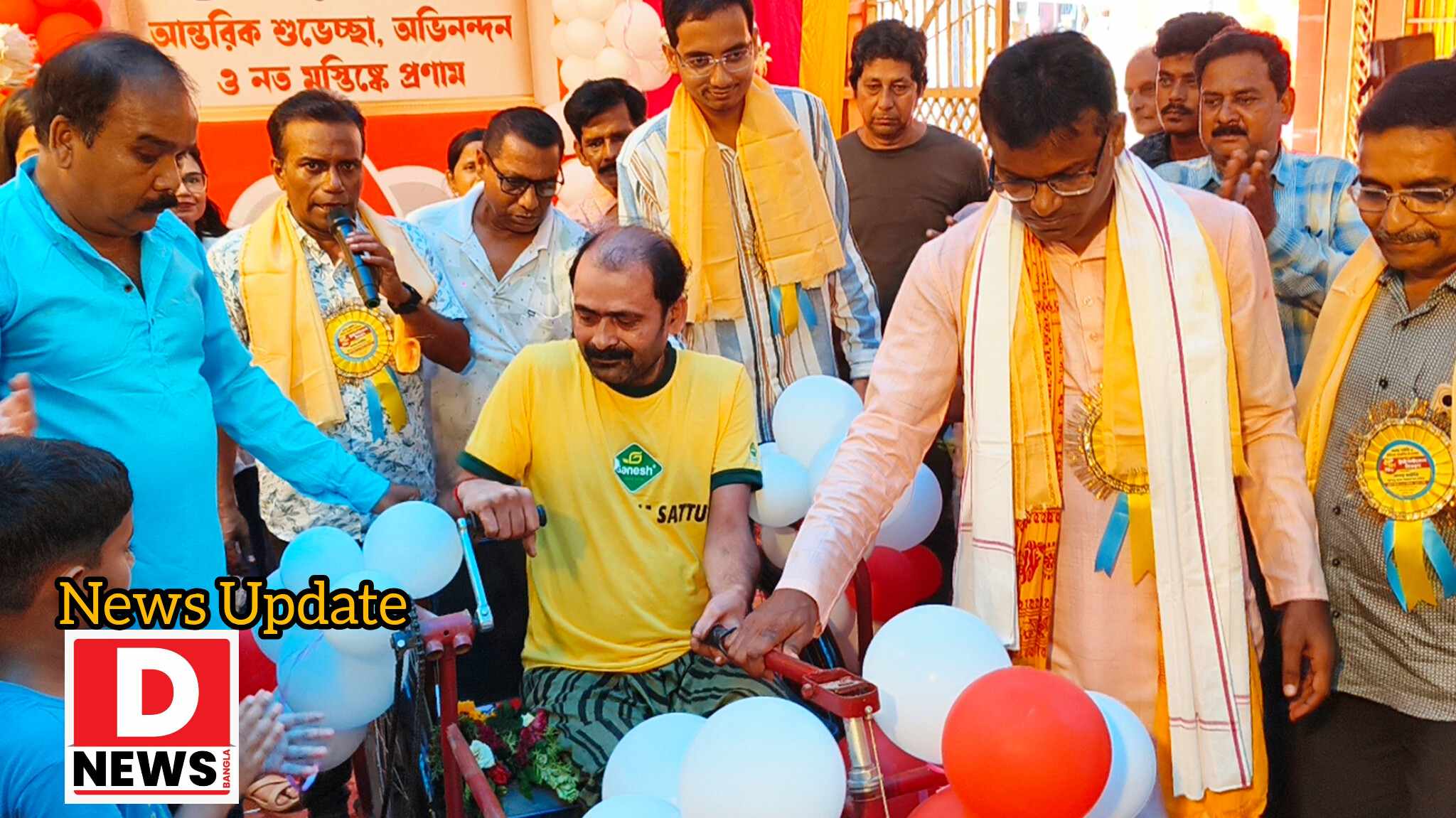 Anoy Maity Birthday : 54 তম জন্মদিনে রক্তদান ও ট্রাই সাইকেল বিতরণ সমাজসেবী অনয় মাইতির! প্রায় 30 বছর ধরে সমাজ সেবা ধরে রেখেছেন মেদিনীপুরের অনয়
